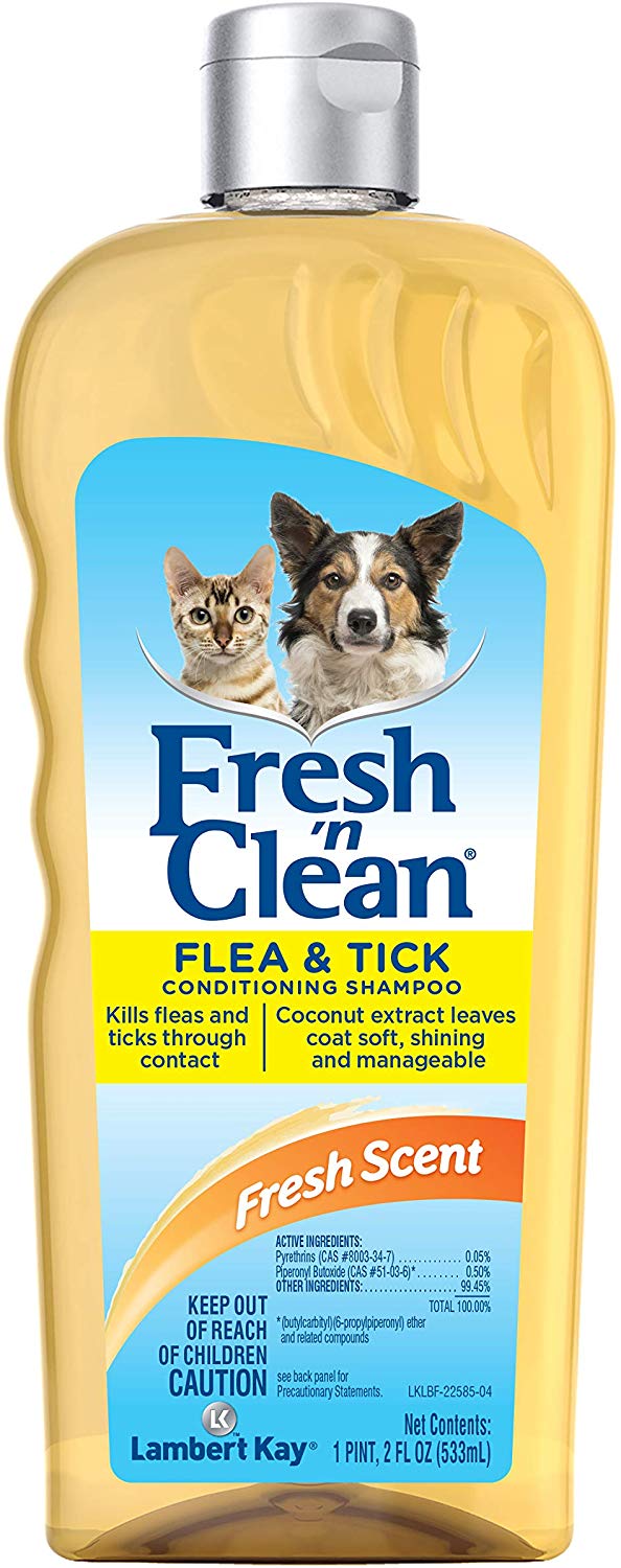 Fresh 'n Clean Flea & Tick Conditioning Shampoo