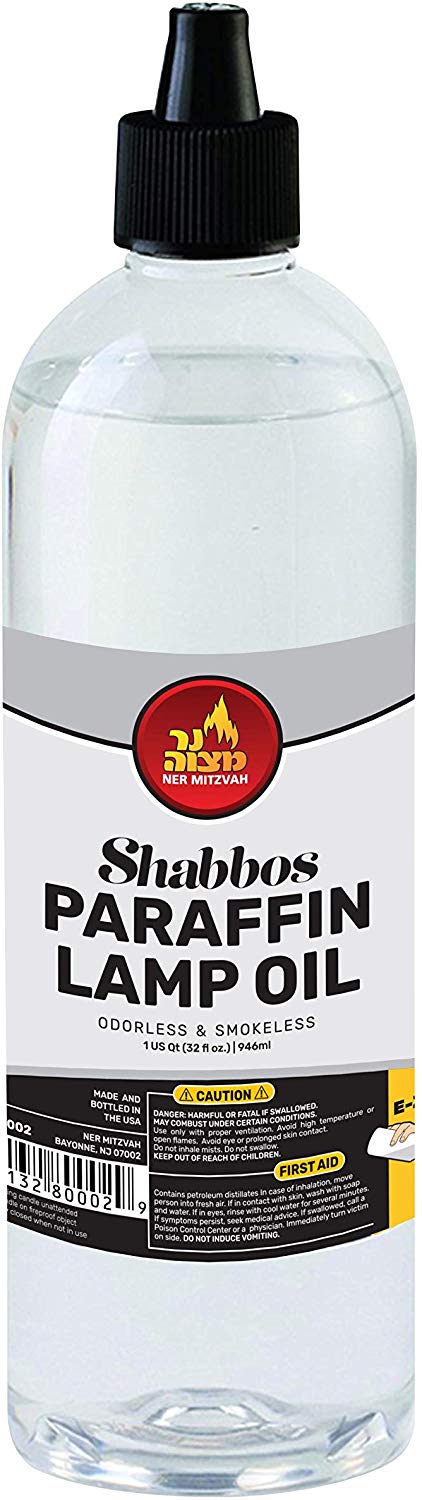 Ner Mitzvah Paraffin Lamp Oil